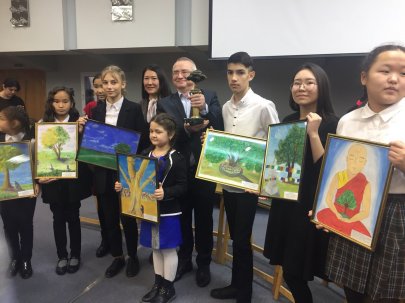 Награждение по итогам республиканского  конкурса детского рисунка  «Одинокий тополь» – Российское дерево года 2019»